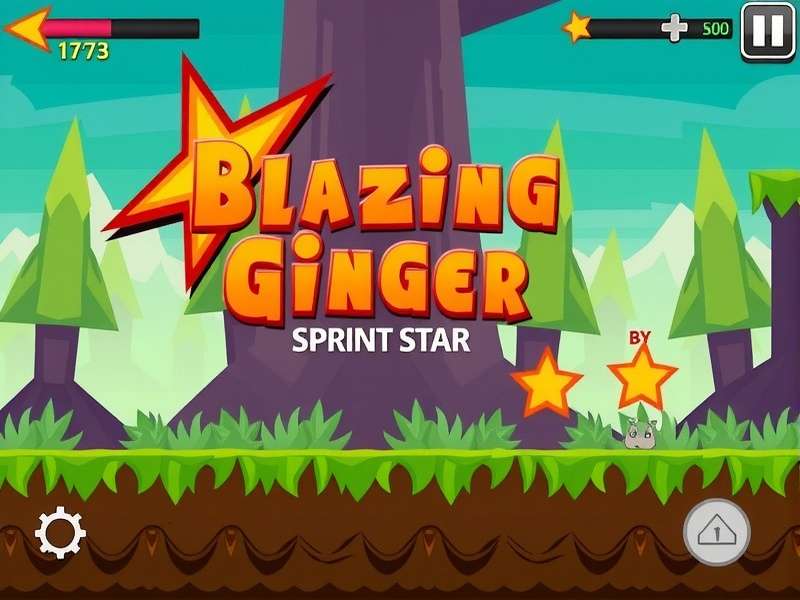 Blazing Ginger Sprint Star gameplay screenshot